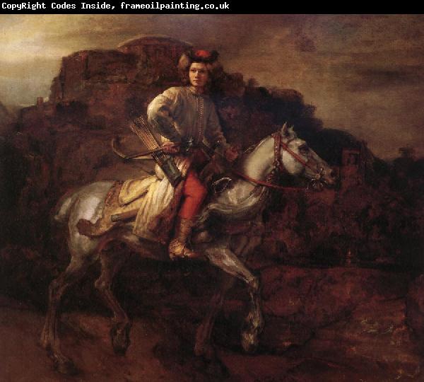 Rembrandt van rijn The polish rider